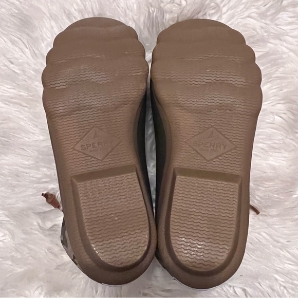 NWB Sperry Syren Gulf Camo Driftwood Waterproof Rubber Duck Boot Various Sizes. - Picture 6 of 7